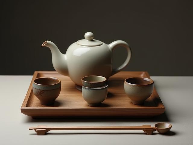 Custom designed Japanese tea set